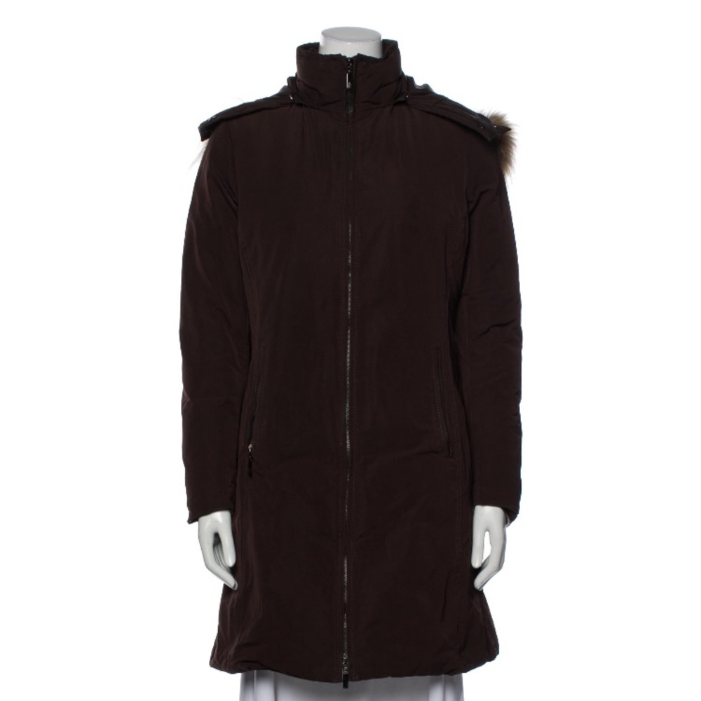 Moncler Poitiers Fur Trim Down Parka